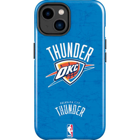 NBA Oklahoma City Thunder Primary Logo iPhone 14 Plus Impact Case