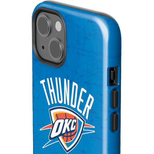 NBA Oklahoma City Thunder Primary Logo iPhone 14 Plus Impact Case