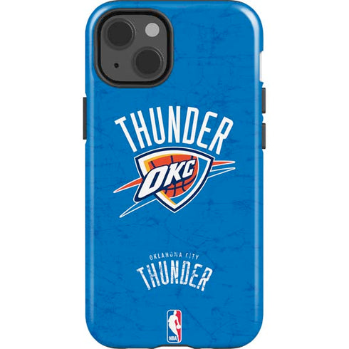 NBA Oklahoma City Thunder Primary Logo iPhone 15 Impact Case