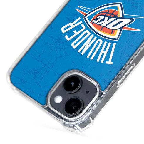NBA Oklahoma City Thunder Primary Logo iPhone 15 Plus MagSafe Case