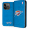 NBA Oklahoma City Thunder Primary Logo iPhone 14 Pro Folio Case