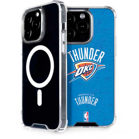 NBA Oklahoma City Thunder Primary Logo iPhone 15 Pro MagSafe Case