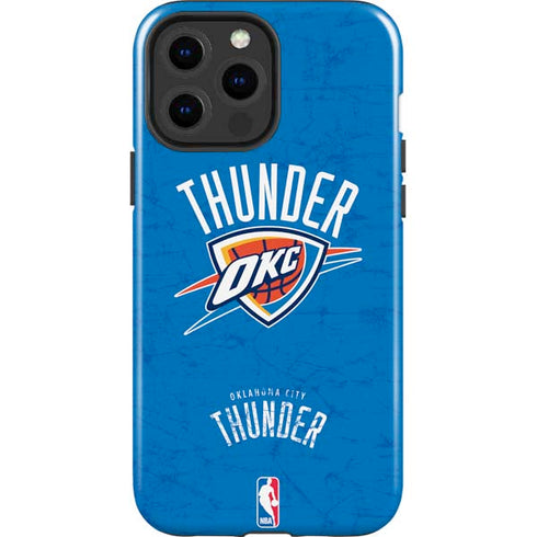 NBA Oklahoma City Thunder Primary Logo iPhone 15 Pro Max Impact Case