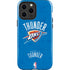 NBA Oklahoma City Thunder Primary Logo iPhone 15 Pro Max Impact Case