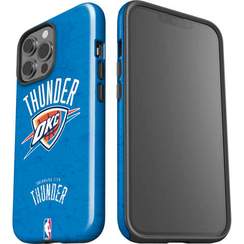 NBA Oklahoma City Thunder Primary Logo iPhone 15 Pro Max Impact Case