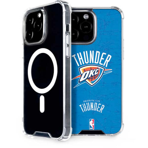NBA Oklahoma City Thunder Primary Logo iPhone 15 Pro Max MagSafe Case