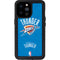 NBA Oklahoma City Thunder Primary Logo iPhone 14 Pro Max Waterproof Case
