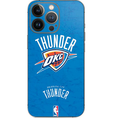 NBA Oklahoma City Thunder Primary Logo iPhone 14 Pro Skin