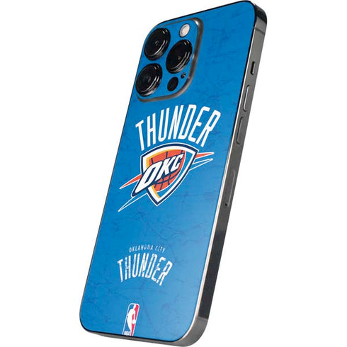 NBA Oklahoma City Thunder Primary Logo iPhone 14 Pro Skin