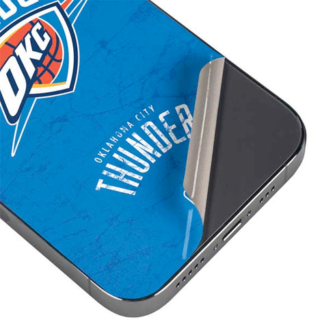 NBA Oklahoma City Thunder Primary Logo iPhone 14 Pro Skin