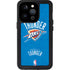 NBA Oklahoma City Thunder Primary Logo iPhone 14 Pro Waterproof Case