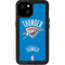 NBA Oklahoma City Thunder Primary Logo iPhone 15 Plus Waterproof Case