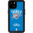 NBA Oklahoma City Thunder Primary Logo iPhone 15 Plus Waterproof Case