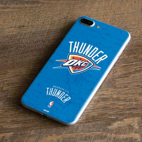 NBA Oklahoma City Thunder Primary Logo iPhone 8 Plus Skin