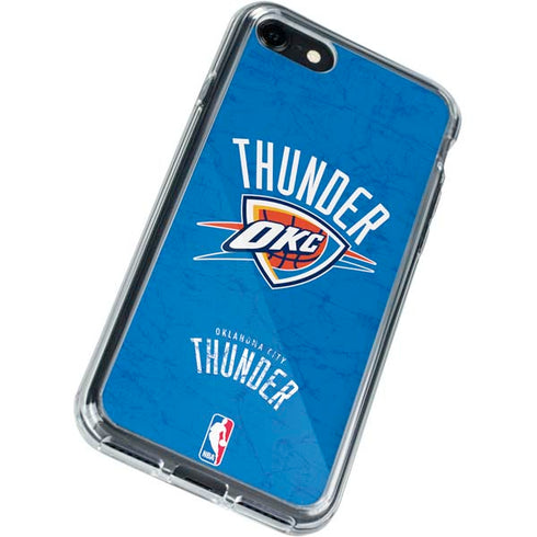 NBA Oklahoma City Thunder Primary Logo iPhone SE (2nd & 3rd Gen) Clear Case