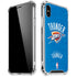 NBA Oklahoma City Thunder Primary Logo iPhone XS Max Clear Case