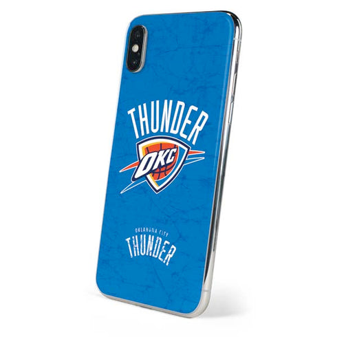 NBA Oklahoma City Thunder Primary Logo iPhone XS Max Skin