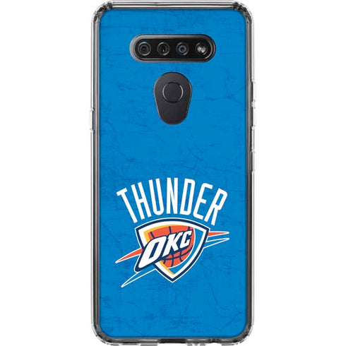 NBA Oklahoma City Thunder Primary Logo LG K51/Q51 Clear Case