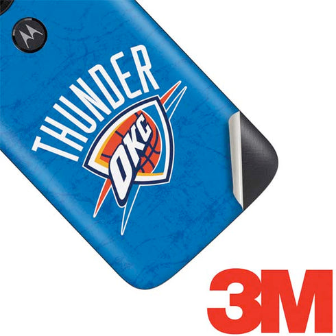 NBA Oklahoma City Thunder Primary Logo Moto E5 Play Skin