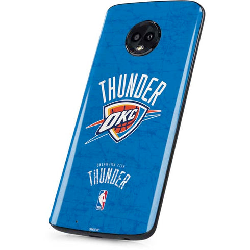 NBA Oklahoma City Thunder Primary Logo Moto G6 Skin