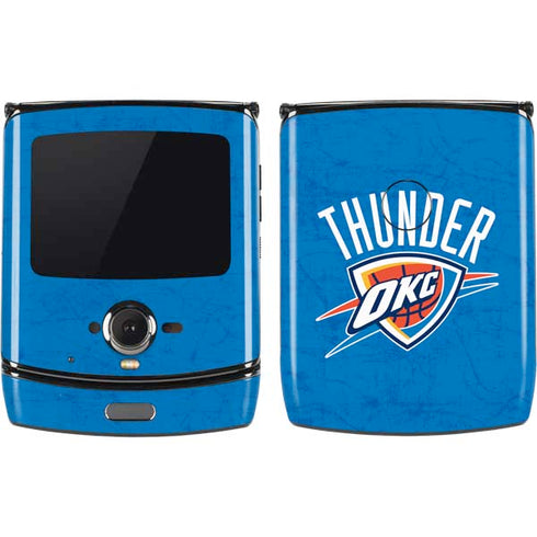 NBA Oklahoma City Thunder Primary Logo Motorola RAZR Skin