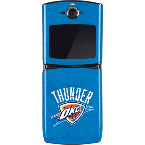 NBA Oklahoma City Thunder Primary Logo Motorola RAZR Skin