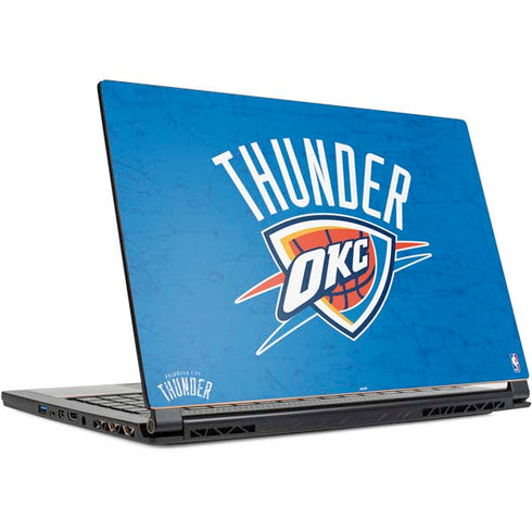 NBA Oklahoma City Thunder Primary Logo MSI GS65 Stealth Laptop Skin