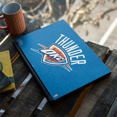 NBA Oklahoma City Thunder Primary Logo MSI GS65 Stealth Laptop Skin