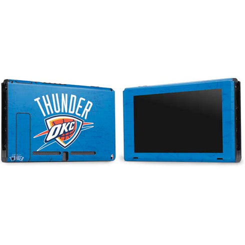NBA Oklahoma City Thunder Primary Logo Nintendo Switch Bundle Skin