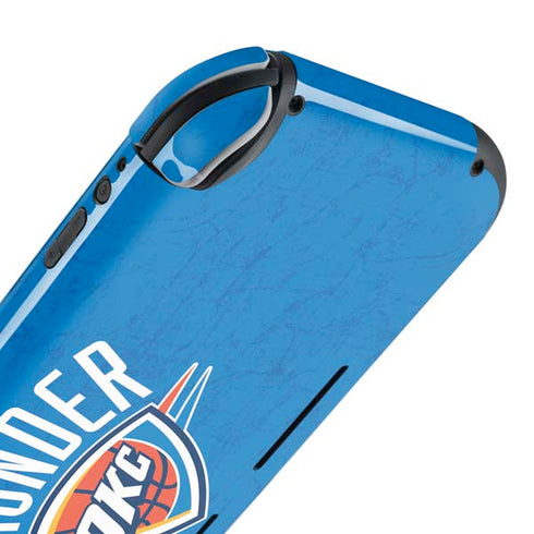 NBA Oklahoma City Thunder Primary Logo Nintendo Switch Lite Skin