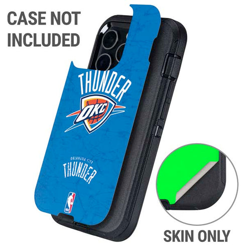 NBA Oklahoma City Thunder Primary Logo Otterbox Defender iPhone Skin