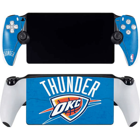 NBA Oklahoma City Thunder Primary Logo PlayStation Portal Remote Player Skin