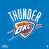 NBA Oklahoma City Thunder Primary Logo PS4 Console and Controller Bundle Skin