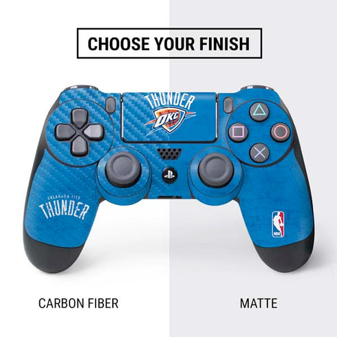 NBA Oklahoma City Thunder Primary Logo PS4 Controller Skin