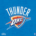 NBA Oklahoma City Thunder Primary Logo PS4 Slim Skin
