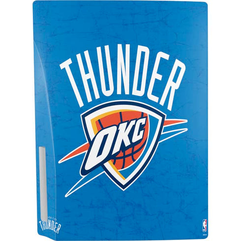 NBA Oklahoma City Thunder Primary Logo PS5 Console Skin