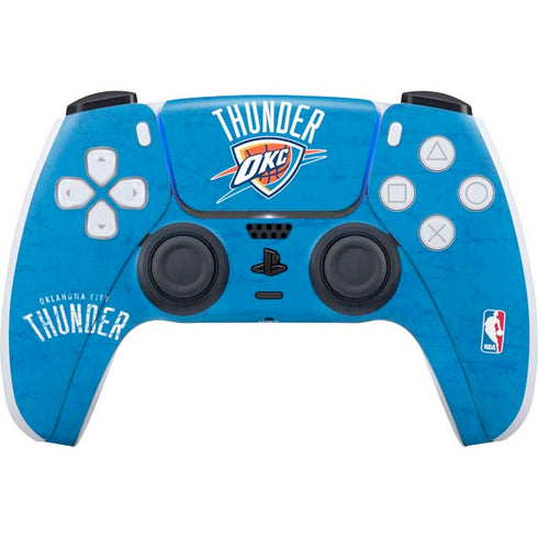 NBA Oklahoma City Thunder Primary Logo PS5 Controller Skin