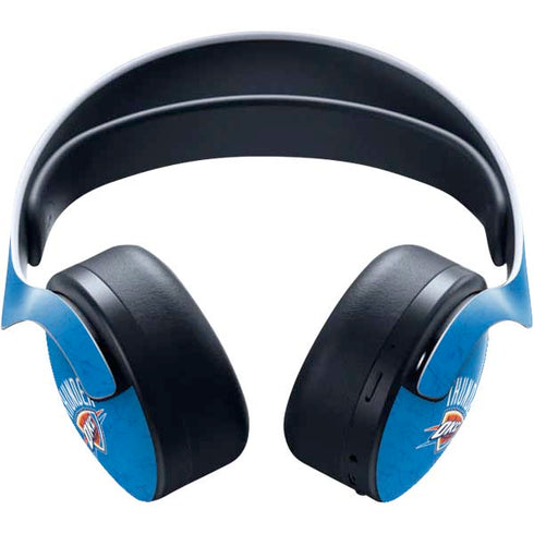 NBA Oklahoma City Thunder Primary Logo PULSE 3D Wireless Headset for PS5 Skin