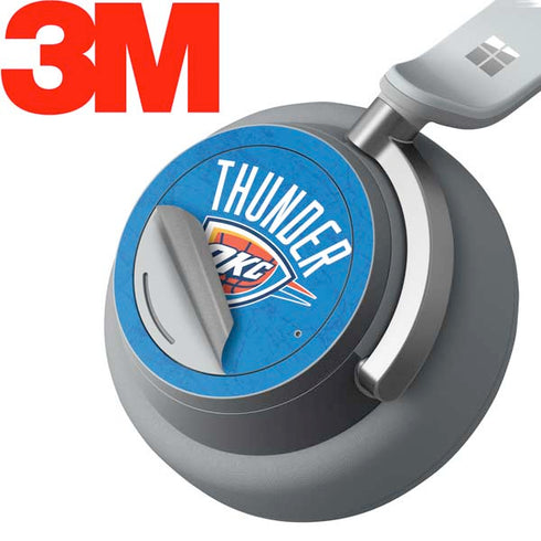 NBA Oklahoma City Thunder Primary Logo Surface Headphones Skin