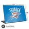 NBA Oklahoma City Thunder Primary Logo Universal Laptop 15in (12.2 x 8.8in) Skin