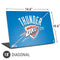 NBA Oklahoma City Thunder Primary Logo Universal Laptop 18in (14.6 x 10.6in) Skin