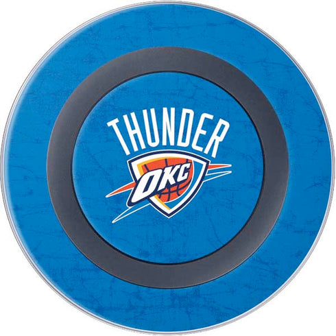 NBA Oklahoma City Thunder Primary Logo Wireless Charger Skin