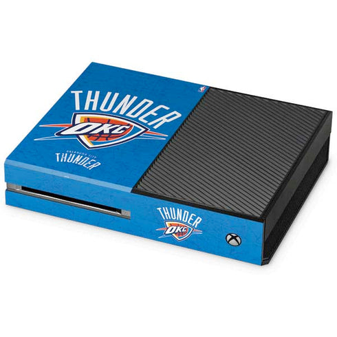 NBA Oklahoma City Thunder Primary Logo Xbox One Console Skin