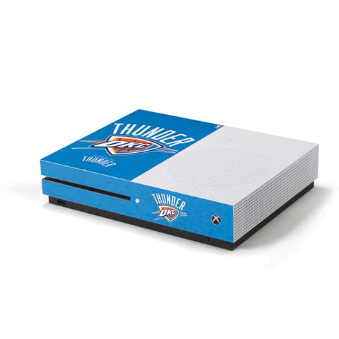 NBA Oklahoma City Thunder Primary Logo Xbox One S Console Skin