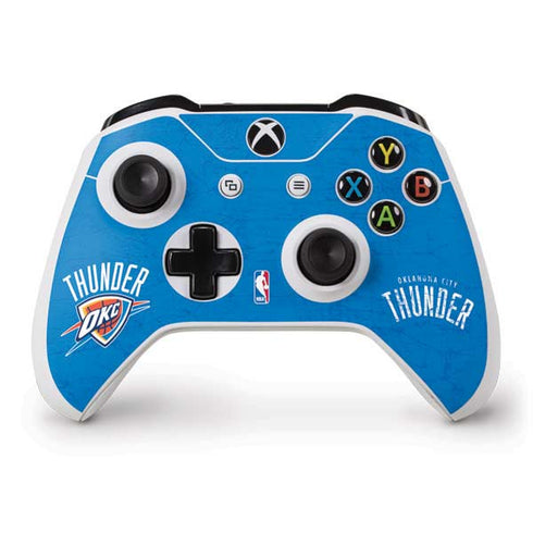 NBA Oklahoma City Thunder Primary Logo Xbox One S Controller Skin