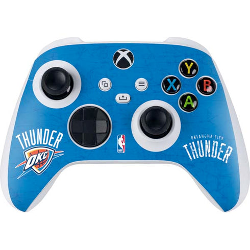 NBA Oklahoma City Thunder Primary Logo Xbox Series S Controller Skin