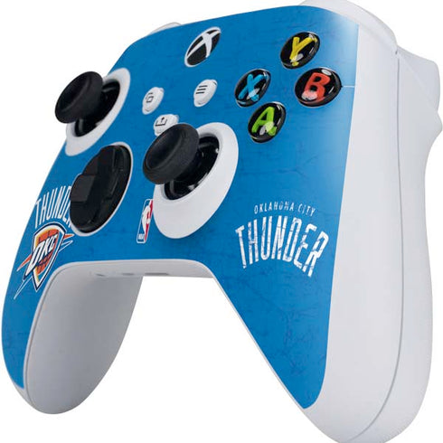NBA Oklahoma City Thunder Primary Logo Xbox Series S Controller Skin