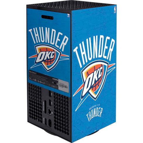 NBA Oklahoma City Thunder Primary Logo Xbox Series X Bundle Skin