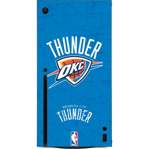 NBA Oklahoma City Thunder Primary Logo Xbox Series X Console Skin