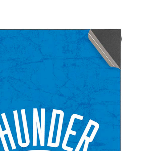 NBA Oklahoma City Thunder Primary Logo Xbox Series X Console Skin